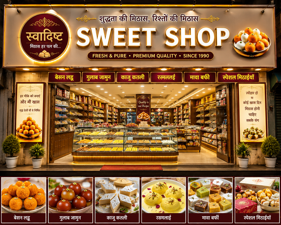 SWEET SHOPS